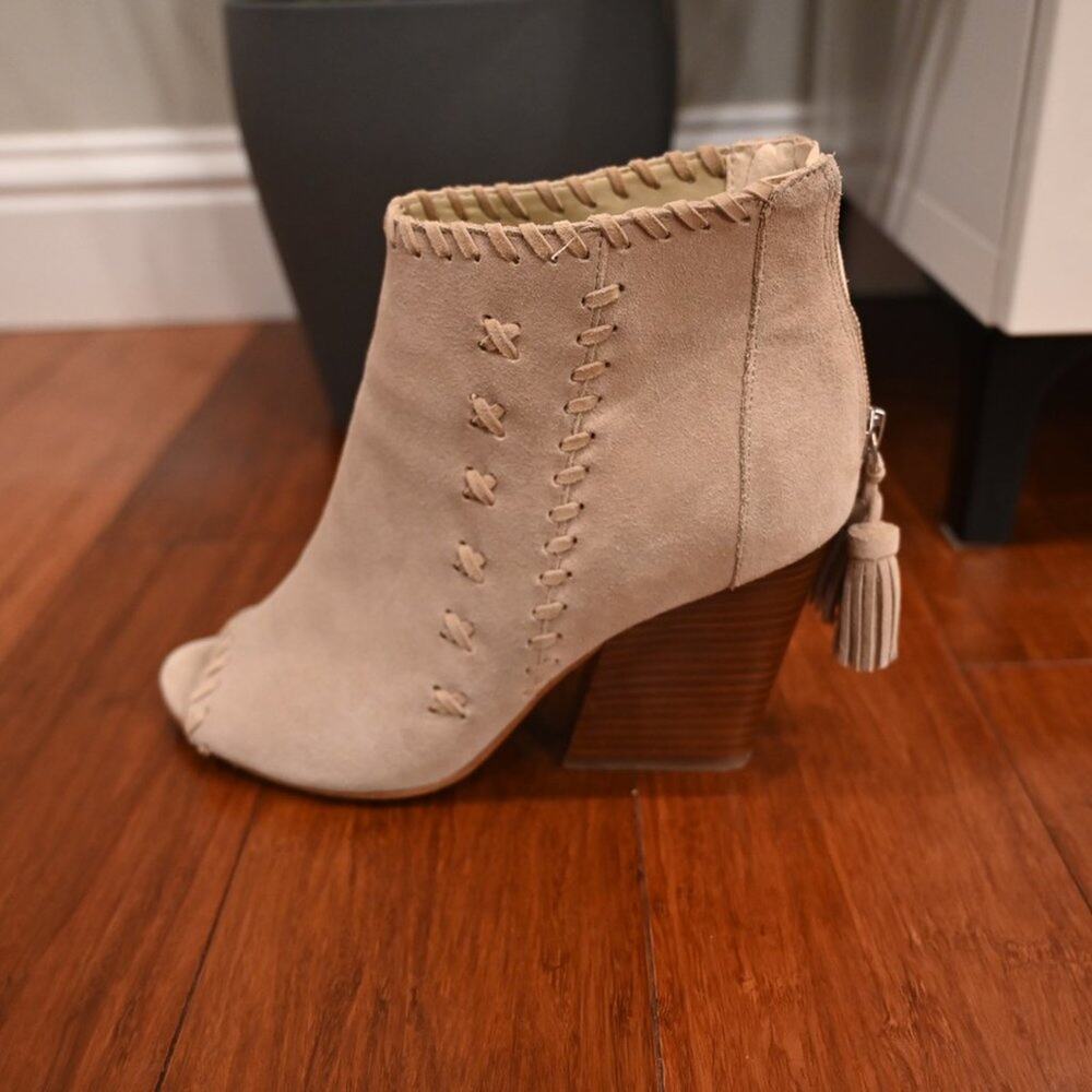 Marc Fisher Genesa Toe Open Booties Size 10 | Size 10 - Picture 7 of 16